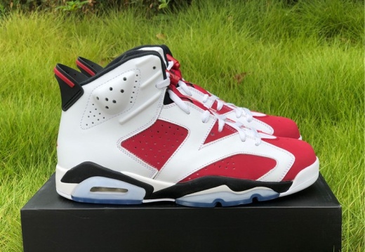 Air Jordan 6 Carmine 384664-160 7-13
